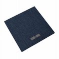 thumbnail image 4 of Linon Lane Pack de Deux Bacs de Rangement en Tissu Bleu Marine, 4 of 15