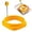 Yellow, variant on Juaoua Silicone Dual Shape Egg Rings,Egg Mold Double Sided Fryer for Round and Square Egg,Non-stick Integrated Egg Shaper,Reusable Breakfast Kitchen Gadget for Fried Eggs,Pancakes & Sandwiches