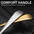 thumbnail image 4 of 8 Pieces Stainless Steel 6.4 Inch Korean Spoon with Long Handles, Rice Spoon, Asian Soup Spoon for Home, Kitchen, or Restaurant, 4 of 6