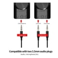 thumbnail image 3 of Tarjeta de sonido USB 7.1 para Gamer PC Mak Linux 24 Bit, 3 of 6