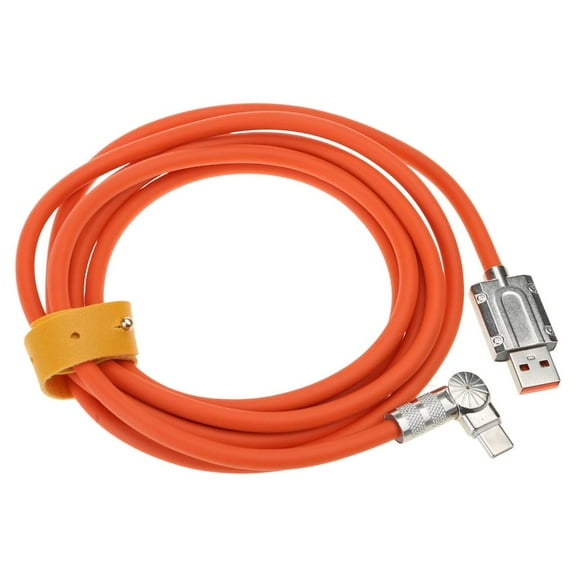 USB C Cable 180 Degree Rotation USB to USB C Cable 120W USB C Fast Charging Cable USB C Charging Cord