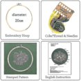 thumbnail image 5 of Diy Stamped Embroidery Starter Kit / Women Embroidery Flowers Plants Pattern, 5 of 5