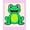 Green, Pattern 1, variant on ODIKA 2x3 Machine Washable Non-Slip Area Rug, Whimsical Amphibian Latch Hook Kit DIY Needlework Project High Traffic Rug, Green, 727349