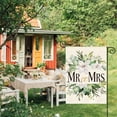 thumbnail image 2 of SM-XLHN MR. and MRS. Wedding Garden Flag 12x18 Inch Double Sided Outside, Floral Marriage Welcome Romantic Yard Outdoor Decoration, 2 of 6