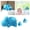 Blue, variant on StarQualityBargain Baby Bathtub Spout Cover, Soft Tub Faucet Guard for Toddlers, Hippo Bath Faucet Protector with Toys, Blue