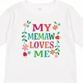 thumbnail image 4 of Inktastic My Memaw Loves Me Girl Grandchild Girls Long Sleeve Toddler T-Shirt, 4 of 5