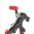 thumbnail image 3 of Tru-Fire SYN-S Archery Bow Synapse Hammer Throw Thumb Button Release, Silver, 3 of 4