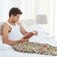 thumbnail image 7 of Fotbe Colorful Chili Men's Pajama Pants,Sleepwear Pants,Pj Bottoms Drawstring And Pockets-Medium, 7 of 7