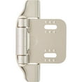 thumbnail image 2 of Franklin Brass H01911k-B 1/4" Overlay Traditional Cabinet Door Hinge - Nickel, 2 of 7