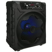 iLive Bluetooth Wireless LED Light Effects Party Speaker, ISB200B, Black