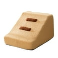 thumbnail image 5 of DOLITY Dog Stairs Dog Ladder Gently Sloping Shape for Senior Dogs, Cats Durable Machine Khaki 2 Step, 5 of 8