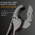 thumbnail image 3 of Odis 75mm Ratchet Pipe Cutter, Multi-Purpose Blade for PPR/PVC Pipes, 0-75mm Cutting Range, Efficient Quick-Cut Design for Plumbing, High-Durability Tool, Linyi-Sourced Quality, Ideal for Worker, 3 of 5