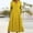 Yellow, variant on ZZwxWA Womens Maxi Shirt Dress Casual Short Sleeve Button Down Lapel V Neck Oversized Loose Solid Color Long Dresses