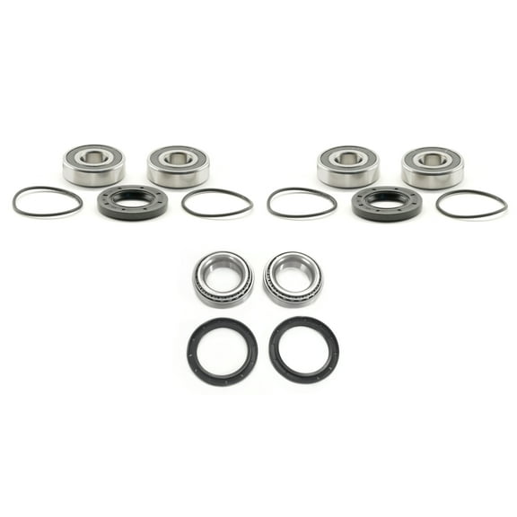 Set of Wheel Bearing & Seal Kits for Polaris ATV 5410470, 3554518, Front & Rear