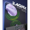thumbnail image 3 of Venus   MMO Gaming , 16,000 DPI Optical Sensor, Wired/ Dual Modes, 16M Chroma  Lighting, 16 Programmable Buttons,  Design, Up to 70H, Purple, 3 of 6