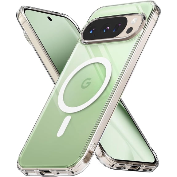 UPTECH 1 MagSafe Compatible Clear Case for Google Pixel 10 Pro XL, Shock-Absorbing, Clear