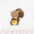 thumbnail image 4 of Inktastic Cute Woodland Animal Squirrel Girls Toddler Dress, 4 of 5