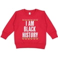 thumbnail image 2 of Inktastic I Am Black History Month Toddler Sweatshirt, 2 of 4