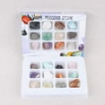 thumbnail image 2 of 12 Unids Muestras de Minerales y Rocas Yotijar Hoja Almacenamiento Juguete para Aprendizaje de Ciencia 12 piezas, 2 of 10