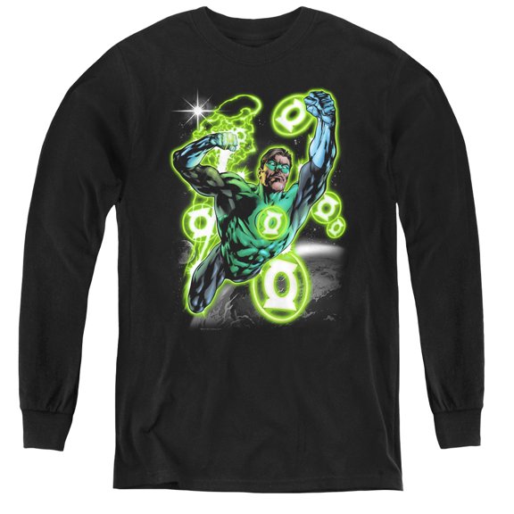 Green Lantern - Earth Sector - Youth Long Sleeve Shirt - X-Large