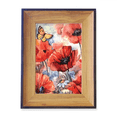 thumbnail image 1 of Marco de imagen Unbranded Mariposa con flores de colores 18 x 13 cm, 1 of 4