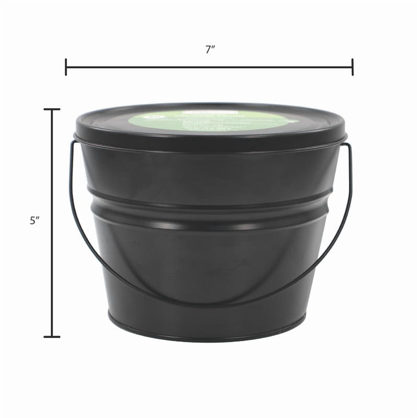 Mainstays Outdoor Citronella Candle - 24oz Metal Bucket | Repels Mosquitoes | Triple Wick | Up to 40 Hours Burn Time