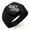 Black, variant on Stainless Steel Illusionism Magic Rune Engraved Hexagon Crest Flat Top Biker Style Polished Ring
