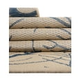 thumbnail image 6 of Unique Loom Outdoor Botanical Collection Area Rug - Branch (2' x 6' 1" Runner Beige and Blue/Blue), 6 of 7