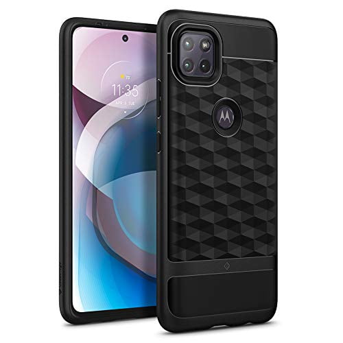 Motorola One 5g Ace Case Caseology Parallax Lite For Motorola One 5g Ace Case Matte Black Walmart Com