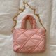 thumbnail image 1 of Bolsos Mujer Acolchado Hilo Bordado Tote Bag Ocio Diario (S) Rosa, 1 of 8