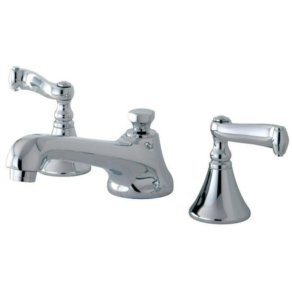 8 in. Widespread Bathroom Faucet, Polished Chrome