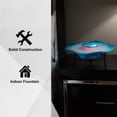 thumbnail image 5 of Xbrand Tabletop Blue Aromatherapy Mist Fountain Aroma Diffuser w/Inline Control, 8 Inch Tall, 5 of 11