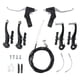 thumbnail image 1 of Juego de frenos de bicicleta Cables y externos de freno de bicicleta Pinzas de palanca de frenos para la mayoría de las bicicletas, 1 of 9