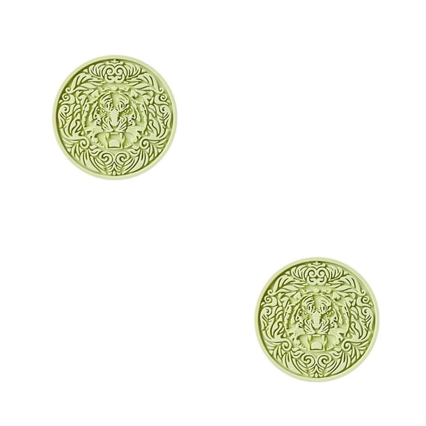 Bearachild Posavasos para taza, mantel individual para mesa, decoración de encimera de cocina, verde Type2 NO2 Bearachild CBP252632