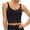 Black, variant on KAWELL 2PACK Women's Longline Sports Bra Wirefree Padded Medium Support Yoga Bras Gym Running Workout Tank Tops