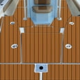 thumbnail image 7 of JNXYL Boat Carpet, EVA Foam Decking Sheet, Faux Teak Marine Mat, Non-Slip Self-Adhesive Boat Flooring Light Grey(94“x47”), 7 of 7