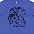thumbnail image 4 of Inktastic Summer Vacation Mode Virginia Beach Virginia Youth T-Shirt, 4 of 5