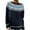 A04-Sky Blue, variant on Fall Sweaters for Women Ethnic Argyle Sweaters Colorful Striped Long Sleeve Crewneck Pullover Jumper Top,A01-Red,XXXXXL
