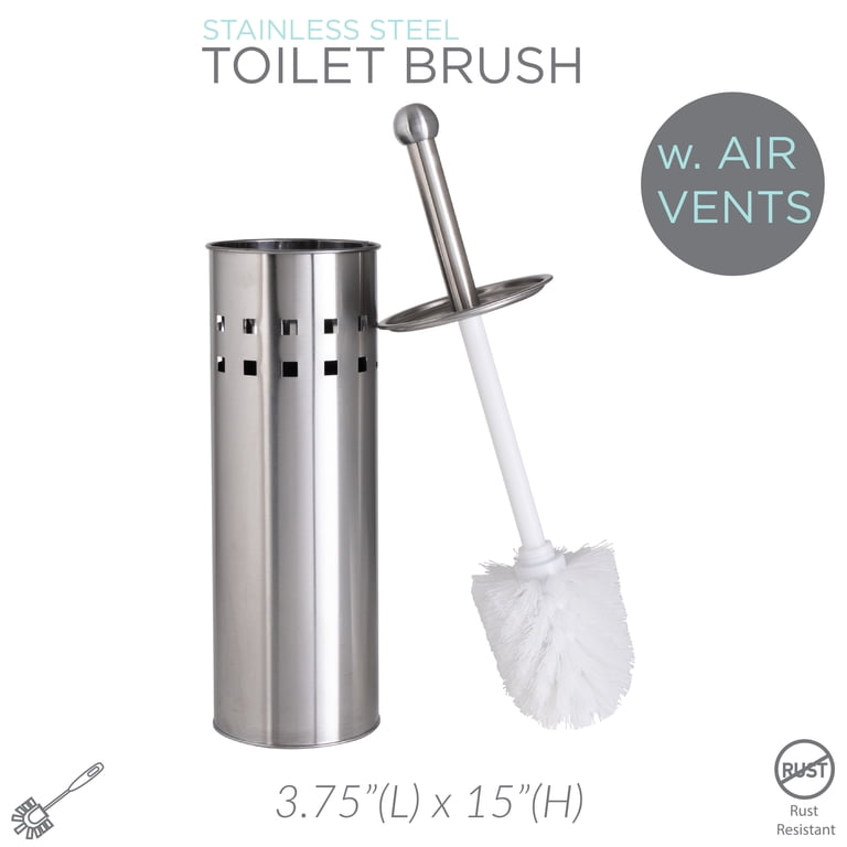 Stainless Steel Toilet Brush with Air Vents photo 2