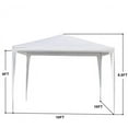 thumbnail image 5 of [US IN STOCK] 10*10 Four Sides Portable Home Use Waterproof Tent with Spiral Tubes White, 5 of 7