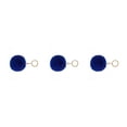 thumbnail image 2 of Advancent Llavero de bola peluda Llaveros cómodos Llaveros prácticos Mujeres para niños Adultos Estudiantes mayores Azul oscuro 9 cm Type1 NO1, 2 of 6