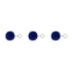 thumbnail image 4 of Billuyoard Llavero de bola peluda Llaveros Llaveros multicolores adorables Mujeres para niños Adultos Estudiantes mayores Azul oscuro 9 cm Type1 NO1, 4 of 6