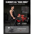thumbnail image 4 of Mikolo NOVA™ Leg Extension and Curl Machine, Adjustable Leg Curl Machine for Home Gym, Seated Leg Extension and Lying Leg URL Machine with 1:1 Resistance System with 230LB Weight Plates, 4 of 15