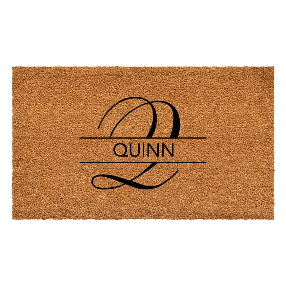 Calloway Mills 110951729 Quinn Personalized Doormat 17" x 29"