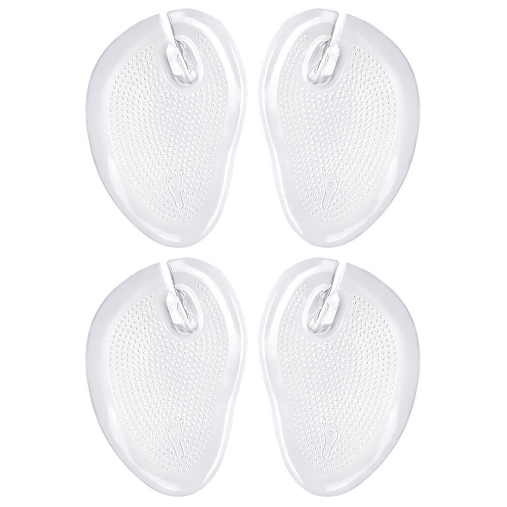 4Pcs Thong Sandals Cushions Sandals Half Insoles Sandals Forefoot Pads Self Adhesive Insoles