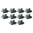 thumbnail image 1 of Yuarrent 10 piezas de flores artificiales de bajo mantenimiento para una belleza sin esfuerzo elegante decoración de boda negro Type3 NO3, 1 of 6