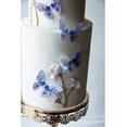 thumbnail image 3 of Crystal Candy Delft Blue Edible Butterflies - Pack of 22, 3 of 6