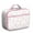 Pink-27, variant on Durable Lunch Bag With Refreshing Cherry Print, Insulated Thermal Carrier, Lightweight Portable For School, Daycare, Picnics, And Travel