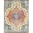 thumbnail image 2 of Hauteloom Simsbury Living Room, Bedroom Area Rug - Updated Traditional - Blue, Purple, Gray - 3'11" x 5'7", 2 of 19