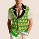thumbnail image 5 of Ceisia St. Patrick's Day Men's Unisex Hawaiian Shirt | Summer Beach Casual Short Sleeve Button Down Gift Printed Top, 5 of 9
